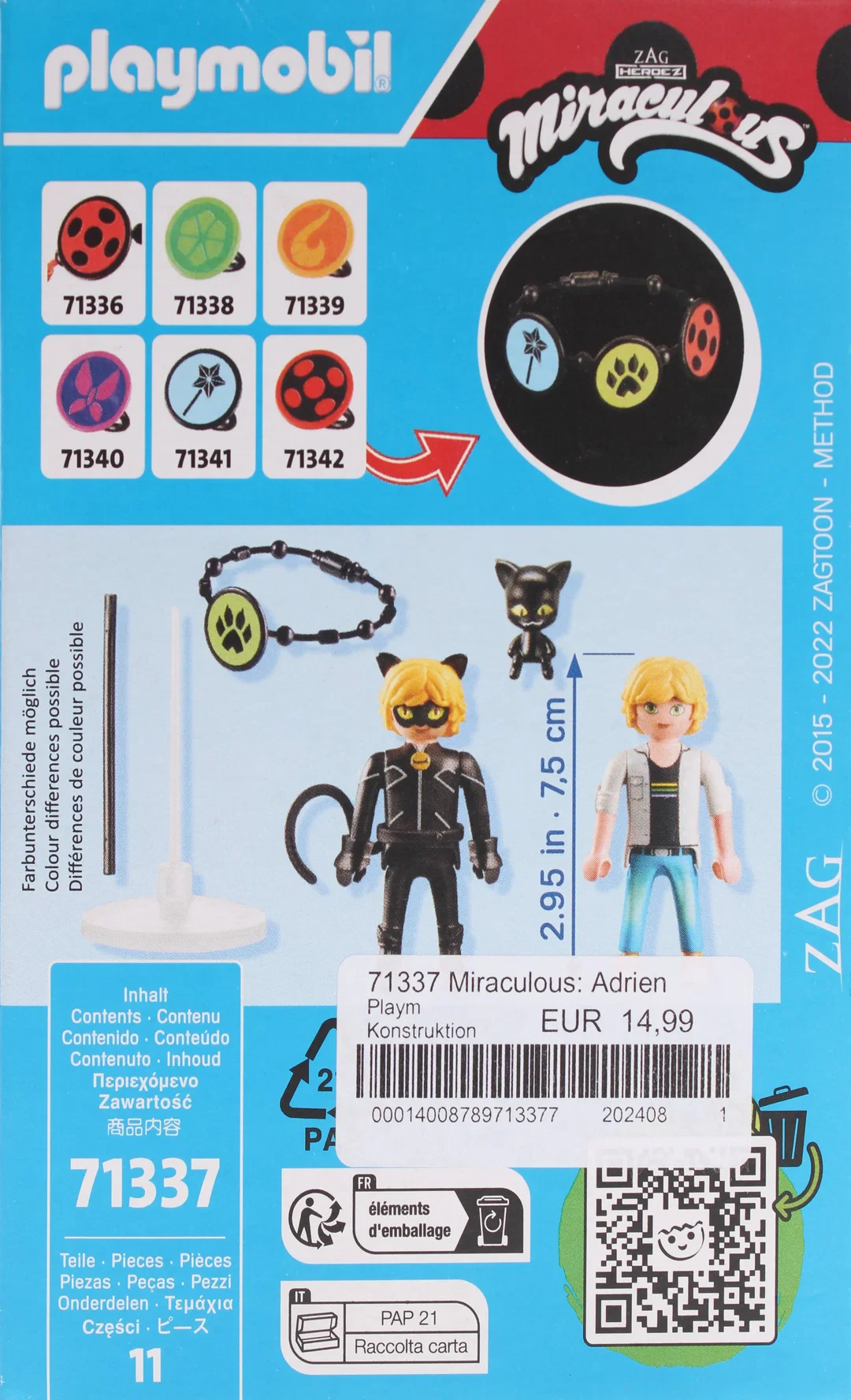 Playmobil Konvolut Figuren-Sets (ab 4 Jahre) – Engel & Teufel, Miraculous Adrien, Miraculous Marinette – Bild 3