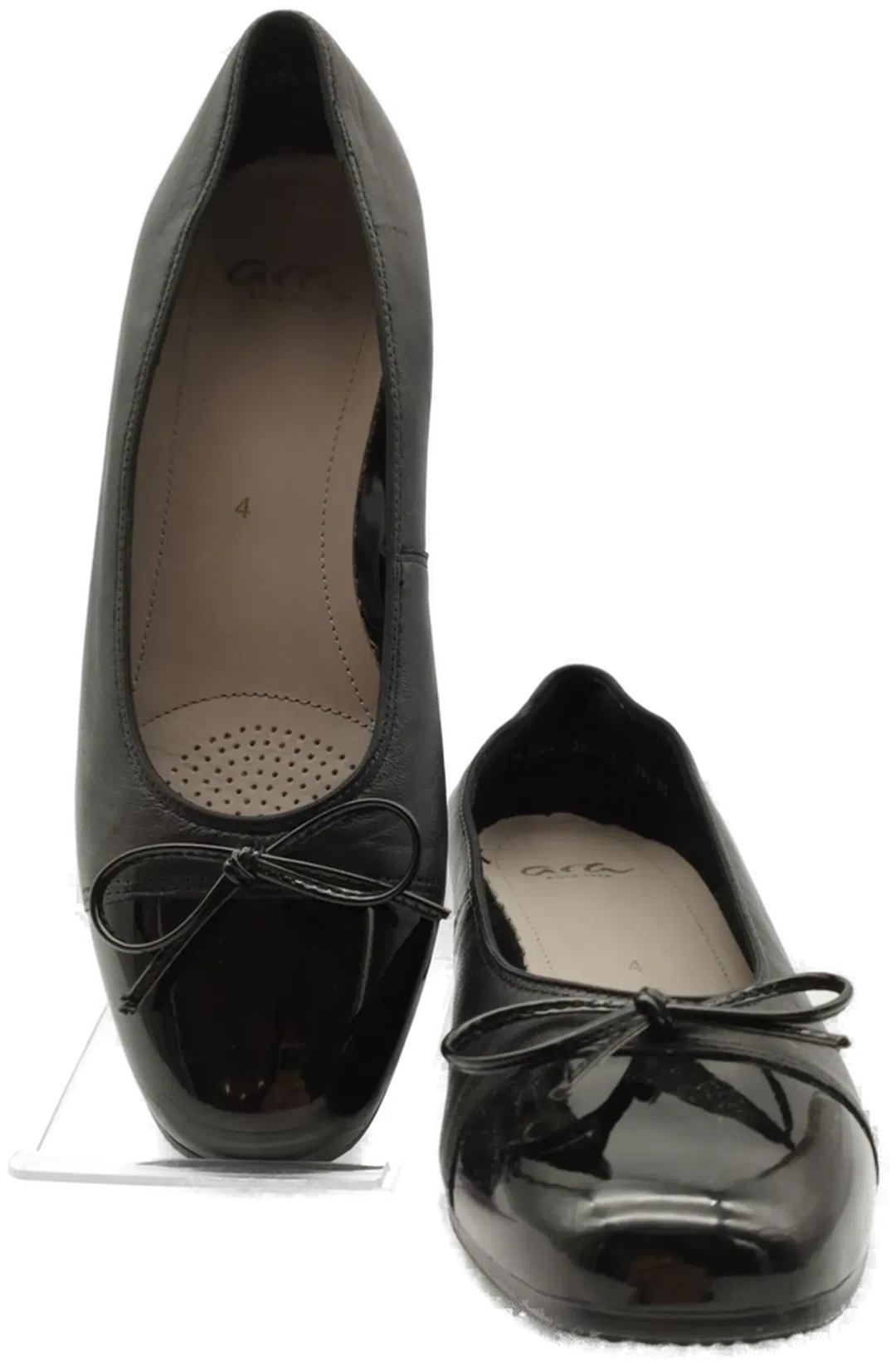 Schwarze Ara Ballerinas - Gr. 37 / Super Zustand - Bild 4