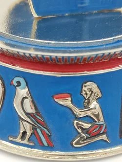 Tutanchamun Porzellan Totenmaske & Zertifikat von Franklin Mint | Ägyptischer Schatz - Bild 7