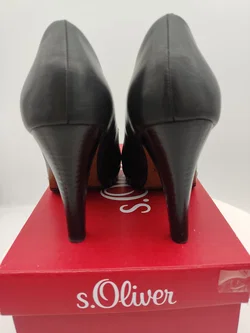 s.Oliver Leder-Pumps Gr. 37 | Wie Neu - Bild 8