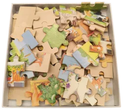 Holzpuzzle, Puzzle Kinder, 4 Motive  - Bild 3