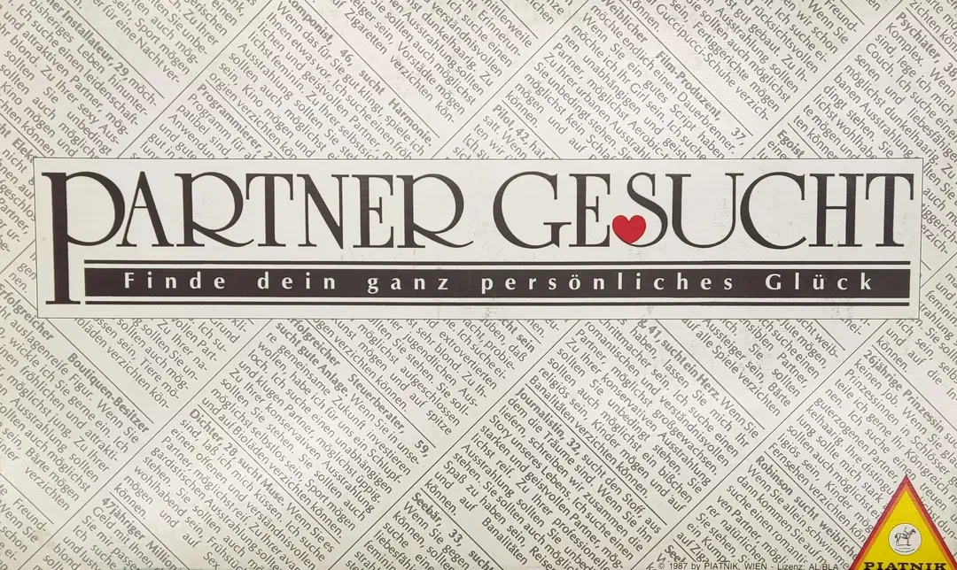 Partner gesucht - Gesellschaftsspiel - Piatnik  - Bild 1