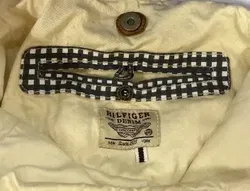 TOMMY HILFIGER Denim Stofftasche kariert - Bild 4