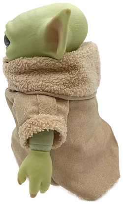 Mattel Star Wars Grogu Plüschfigur – "The Child" Baby Yoda Plüschfigur  – Vorschau 3