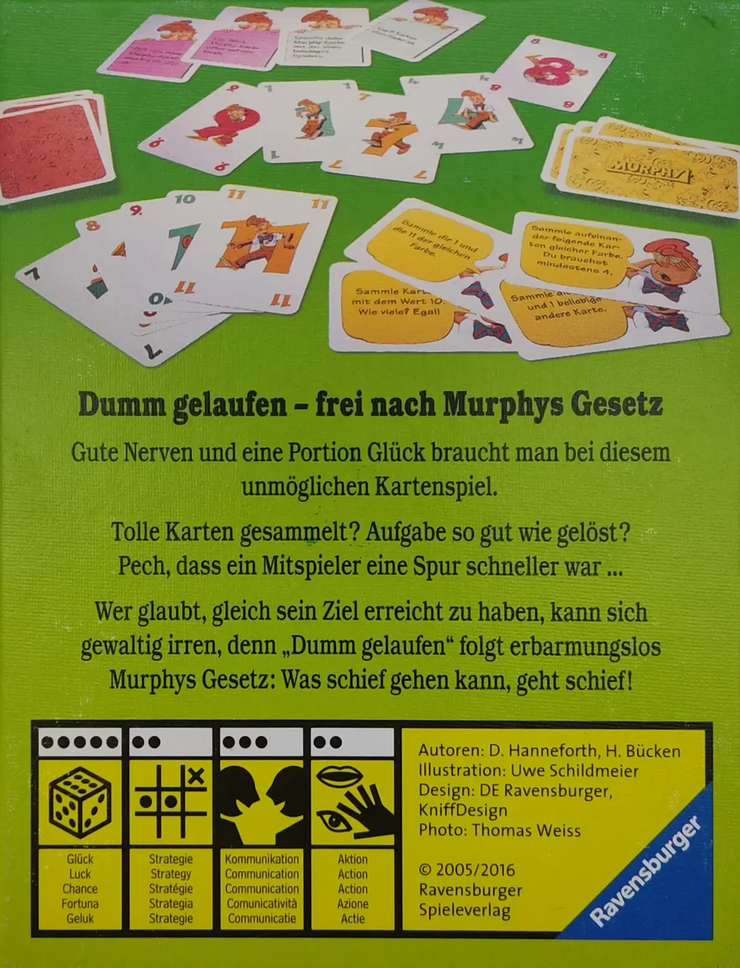 Dumm gelaufen! - Kartenspiel - Ravensburger – Bild 2
