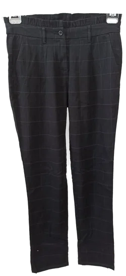United Colors of Benetton Kinderhose schwarz gemustert Gr. 3XL