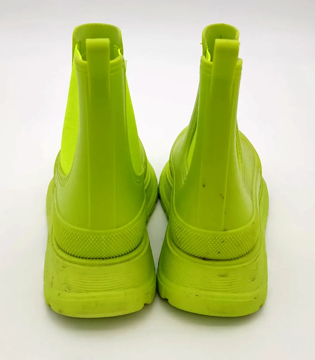 Primark Damen Gummistiefel Gr. 38 hellgrün – Bild 3