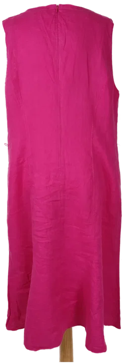 Gerry Weber Leinenkleid Maxi Altrosa |  Sommertraum - Bild 2