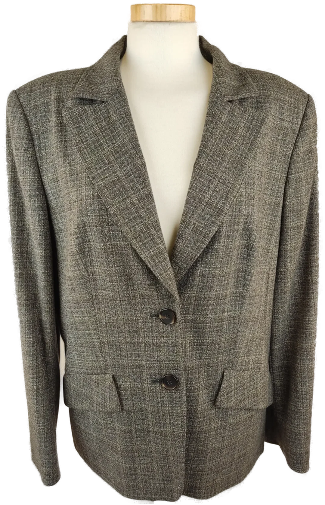 Madeleine Damen Hosenanzug grau gemustert - XL/42 – Bild 3