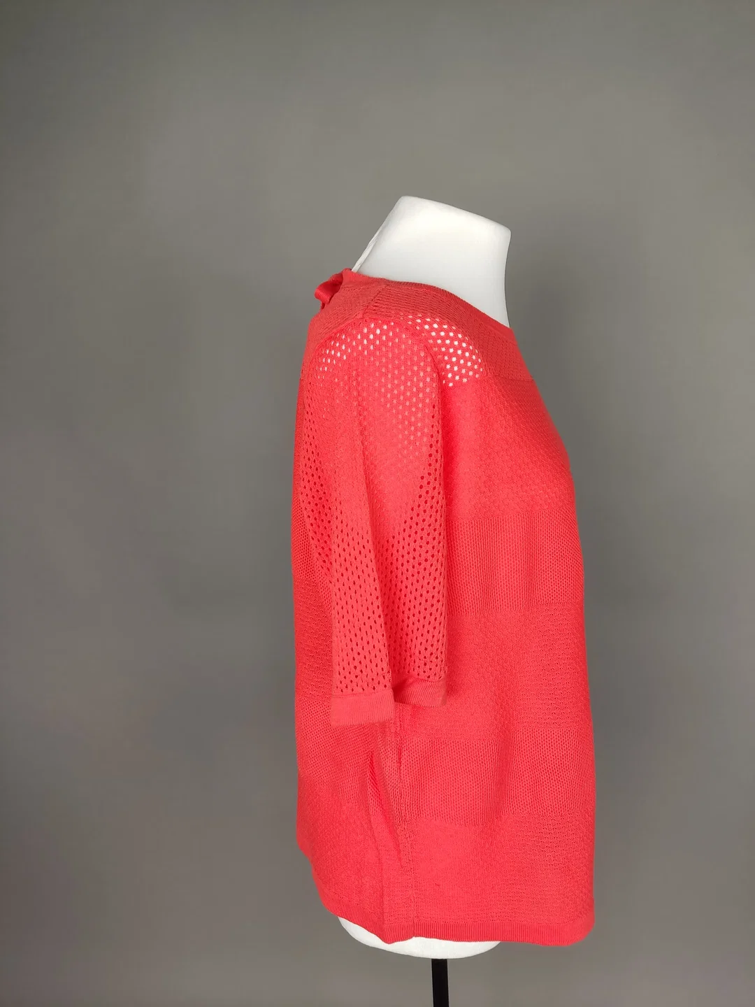 MADELEINE Damen Strickoberteil in Koralle - L / 40 – Bild 2