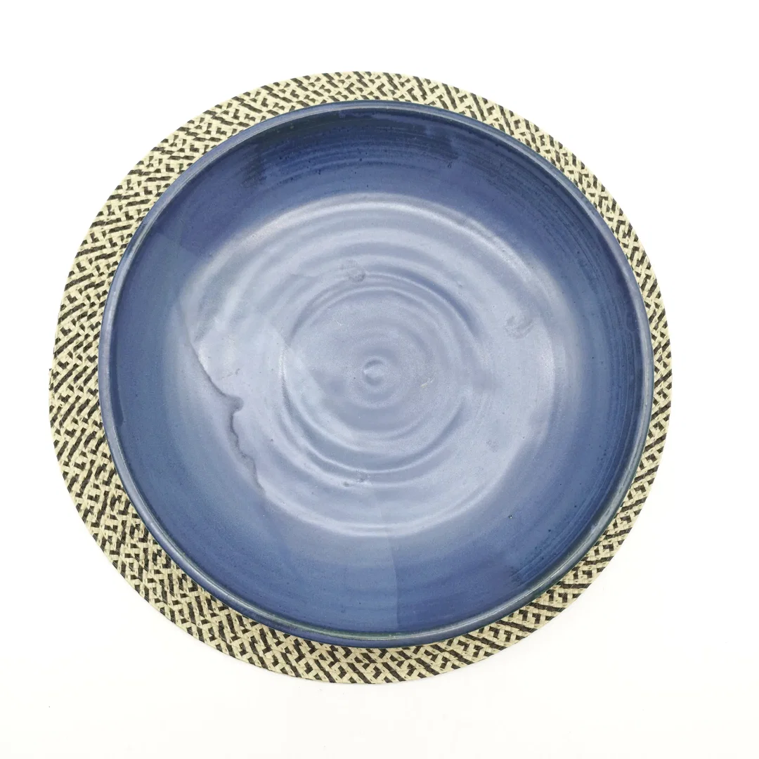 Keramikschale Blau | Handgefertigtes Unikat - Bild 4