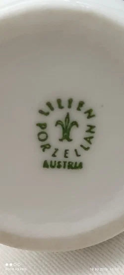 Lilien Porzellan Milchgießer Goldrand Dürnstein | Einmaliges Unikat - Bild 7