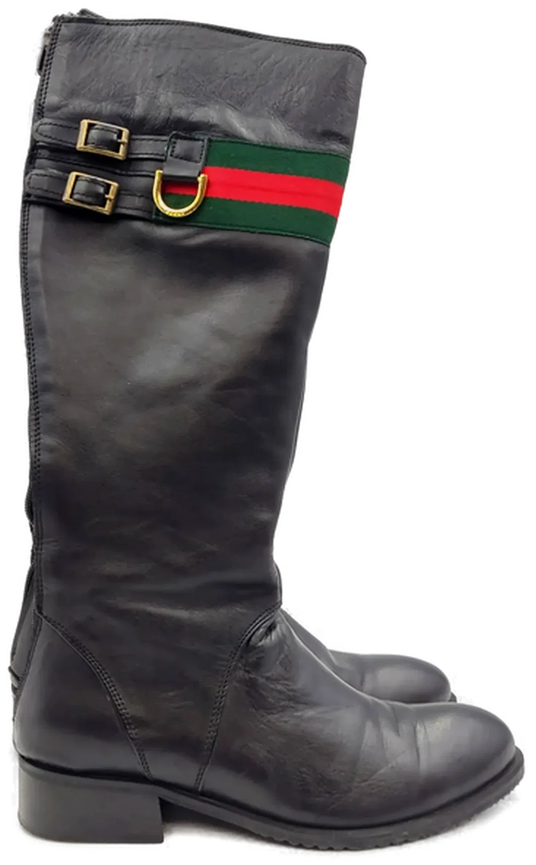 Gucci Damenstiefel schwarz Gr. 37 – Bild 5