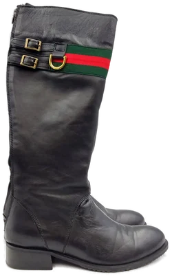 Gucci Damenstiefel schwarz Gr. 37 - Bild 5