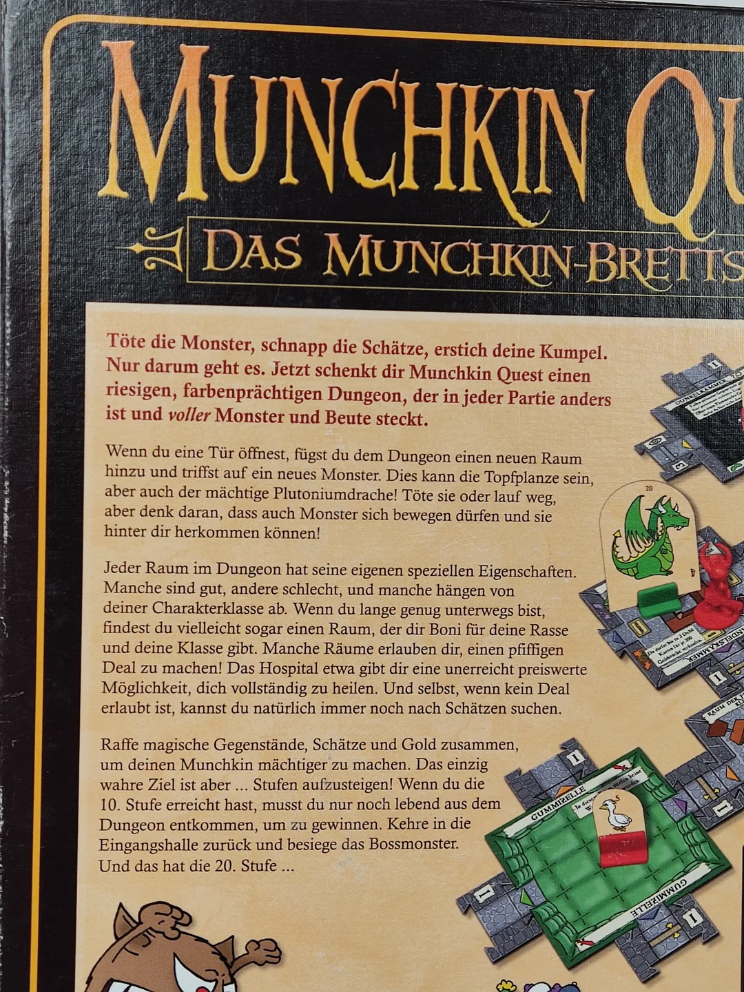 MUNCHKIN QUEST - Gesellschaftsspiele - Pegasus Spiele – Bild 3