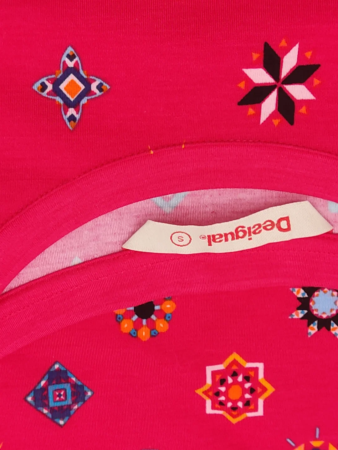 Desigual Damen Kleid rot Gr. S – Bild 5