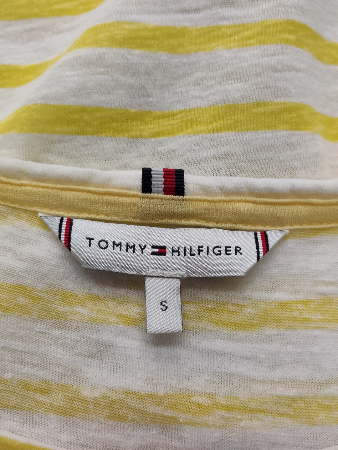 Tommy Hilfiger Shirt Baumwolle Damen Gestreift | Leicht & Lässig – Bild 4