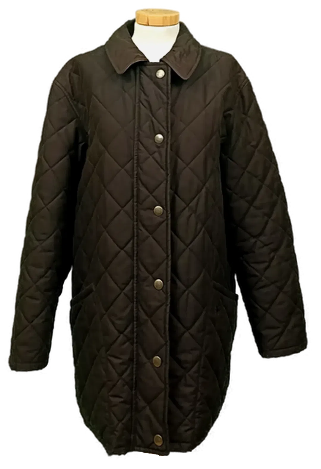 Burberry Damen Steppjacke dunkelbraun Gr. S - Bild 1