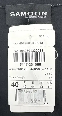 Samoon by Gerry Weber - Damenbluse - Gr. 40 - Bild 4