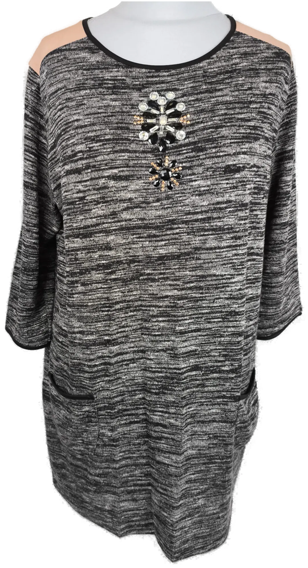 Longshirt Damen, Laura Torelli, Gr. 48/50 - Bild 4