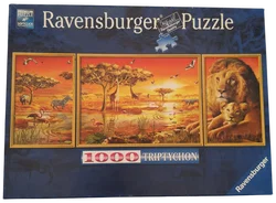 Ravensburger Puzzle "Triptychon  Afrika", 1000 Teile