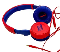 JBL On-Ear Kopfhörer, kabelgebunden, rot-blau, mit Mikrofon für Kinder - Bild 3