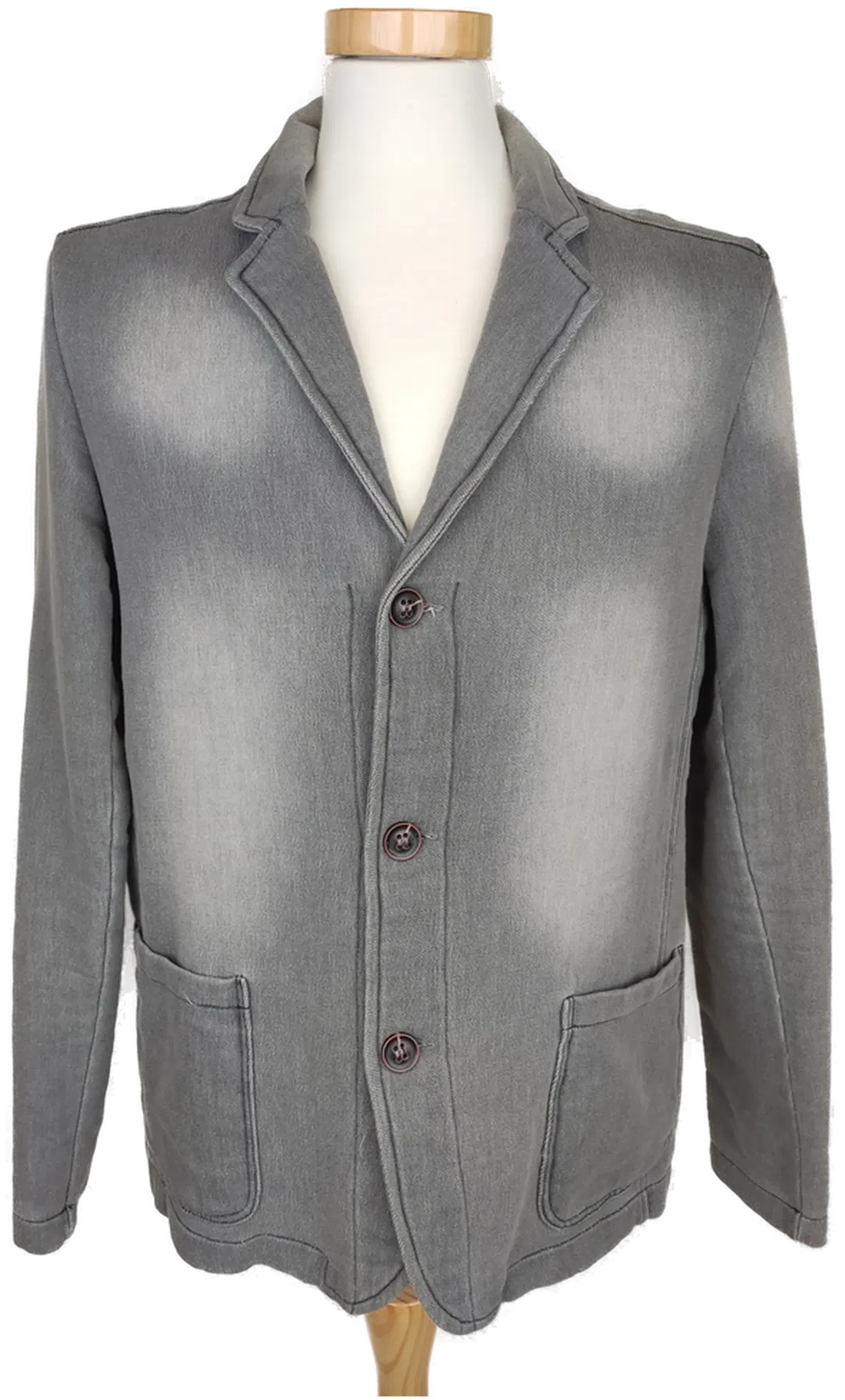 Fussl Herren Blazer grau/weiß - L/50 - Bild 1
