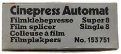 Europa-Foto Cinepress Automat Super 8 + Single 8 Filmklebepresse - Bild 3
