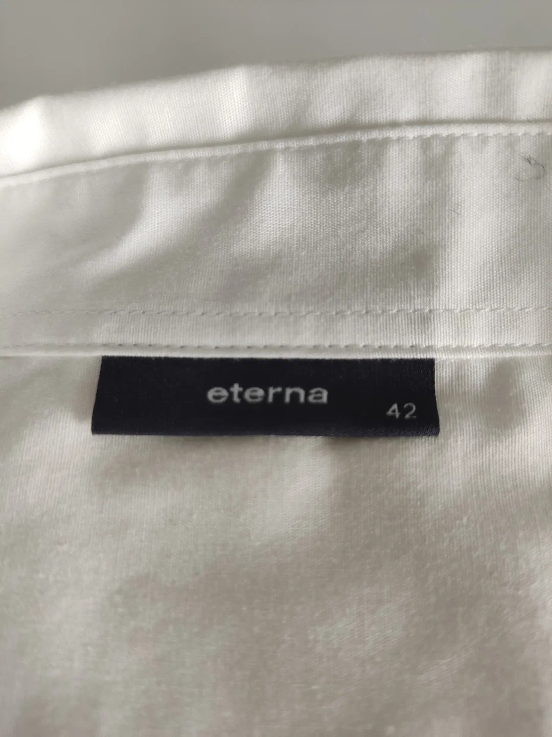 Eterna Damenbluse Kurzarm weiß - XL / 42 – Bild 4