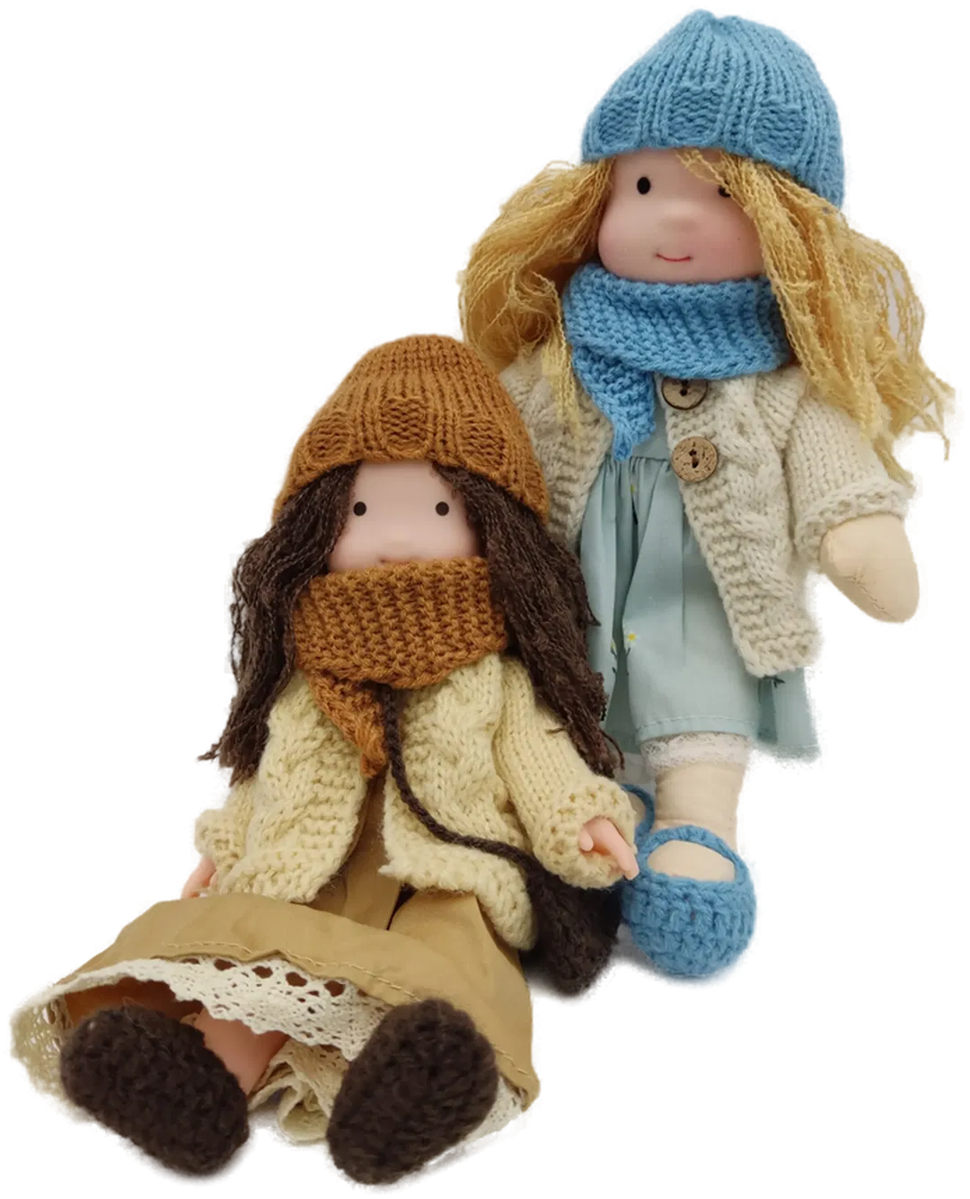 Waldorf Puppen Set (2 Stück) - Bild 1