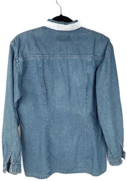 Damen Jeansbluse s.Oliver Perlenkragen | Casual Mit Glanz - Bild 2