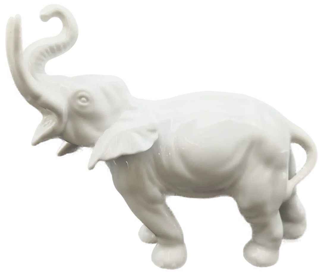 Porzellan Elefant - Wallendorfer Porzellanmanufaktur – Bild 5