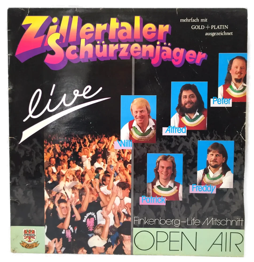 LP Zillertaler Schürzenjäger Live 1990 | Live-Klassiker - Bild 1