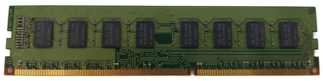 Samsung 2GB DDR3 2Rx8 PC3-10600U-9-10-B0 Arbeitsspeicher / RAM  – Bild 3