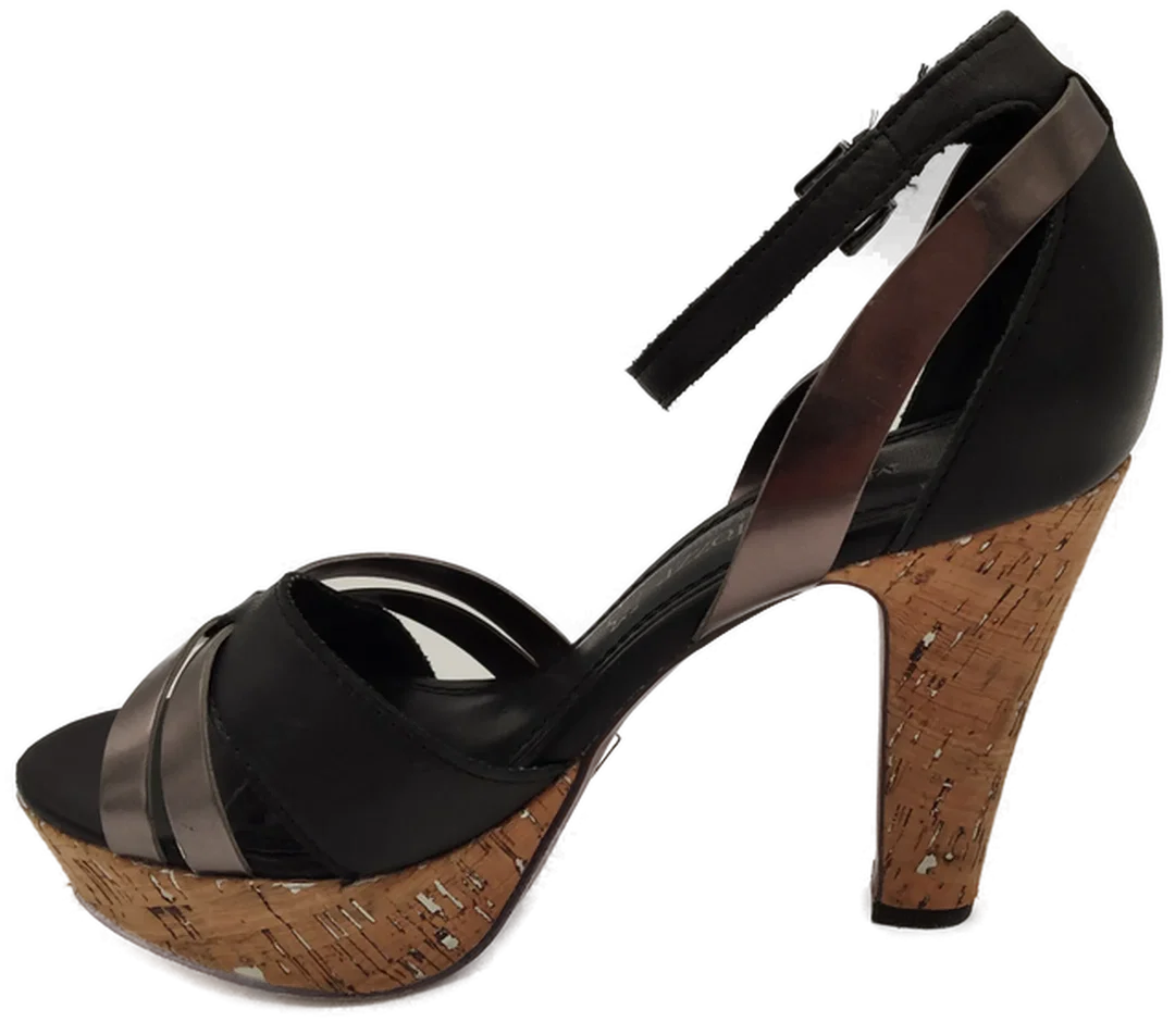 Marco Tozzi Leder-Sandalette Gr.37 | Sommerabend – Bild 1