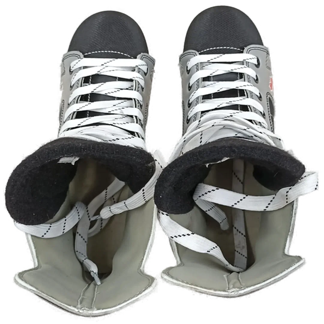 Spartan Herren-Eishockeyschuhe schwarz-weiß Gr. 44 – Bild 6