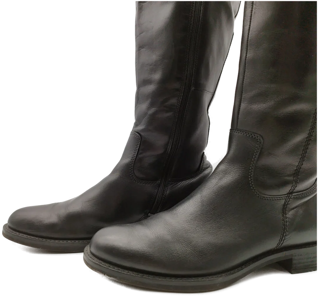 Ecco Damenstiefel Leder Gr. 39 | Zeitloser Komfort – Bild 4