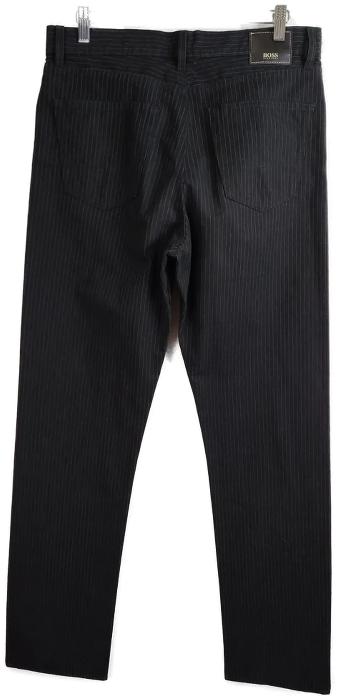 Boss Herren-Hose Gestreift Baumwolle W34 L36 | Sehr Gut Erhalten – Bild 2