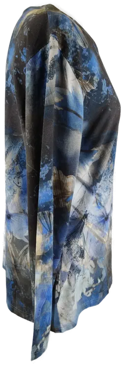 FLAMM Damen Pullover Blau/grau - L/40  - Bild 3