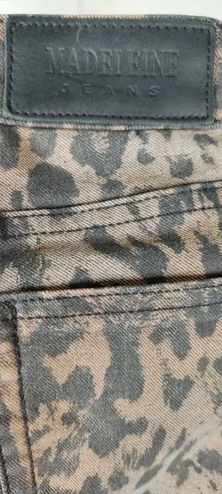 Madeleine Damen-Jeans Leomuster L (40) | Casual Luxus – Vorschau 5