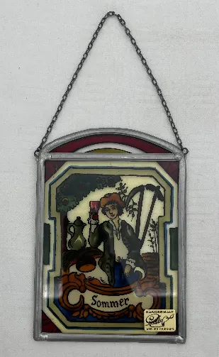 Glasbild-Fenstertafel 