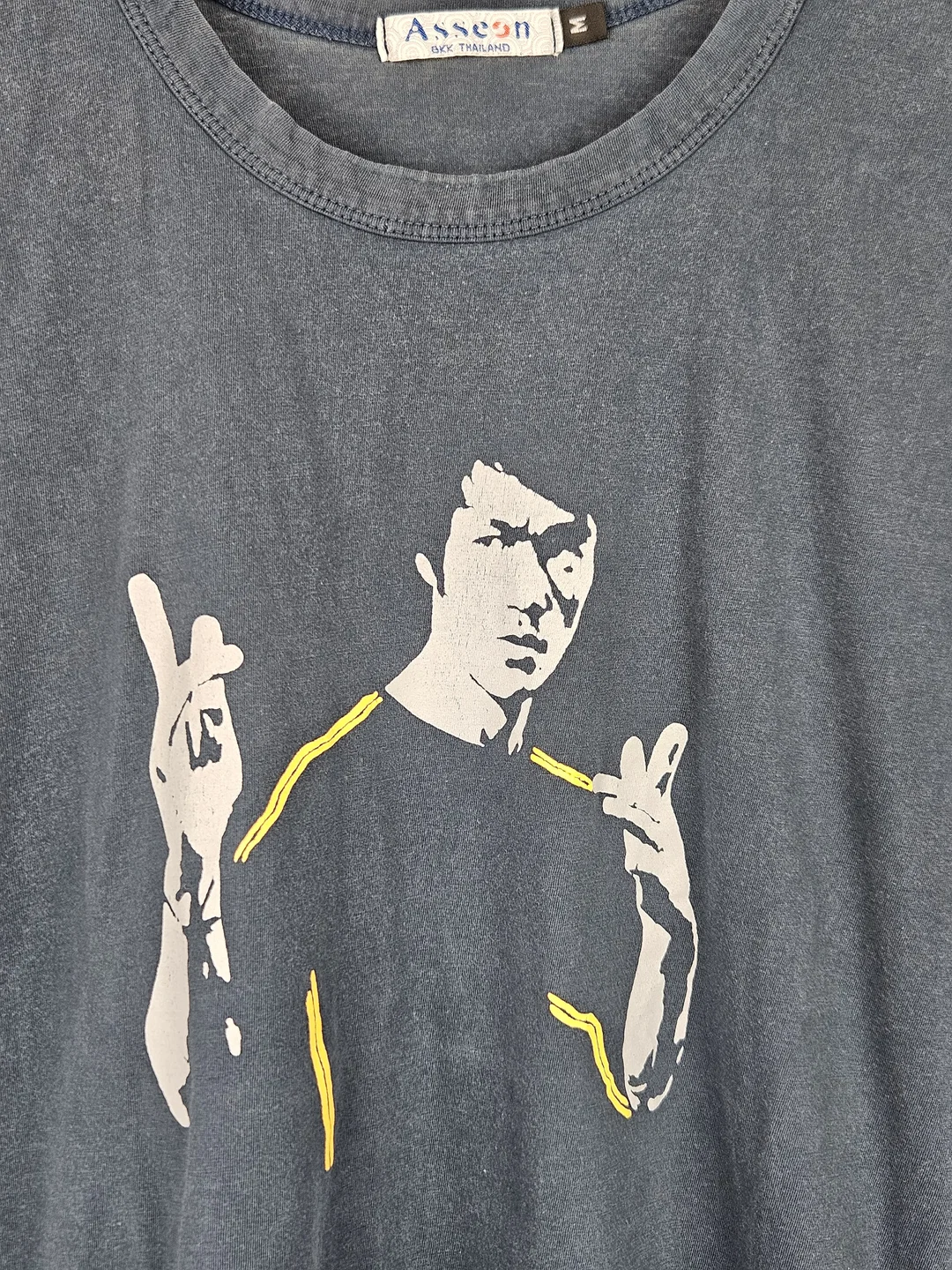 Bruce Lee Herren T-Shirt, blau - Gr. M  – Bild 3