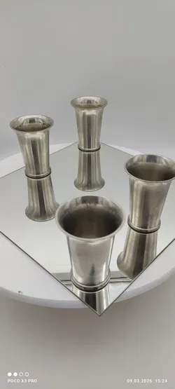 Zinnbecher Aus Salzburg 4er-Set, Sonstige | Zeitreisende Stücke - Bild 3