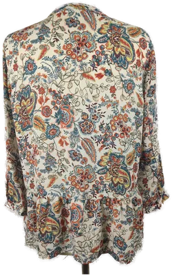 Damenbluse Zara Polyester Geblümt | Leicht & Luftig – Vorschau 3