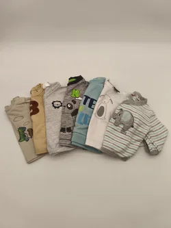 7-teiliges Set, Baby Shirt, langarm, Gr. 56 – Vorschau 2