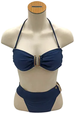 GEORGES RECH Bandeau-Bikini dunkelblau Gr. 40 - Bild 1