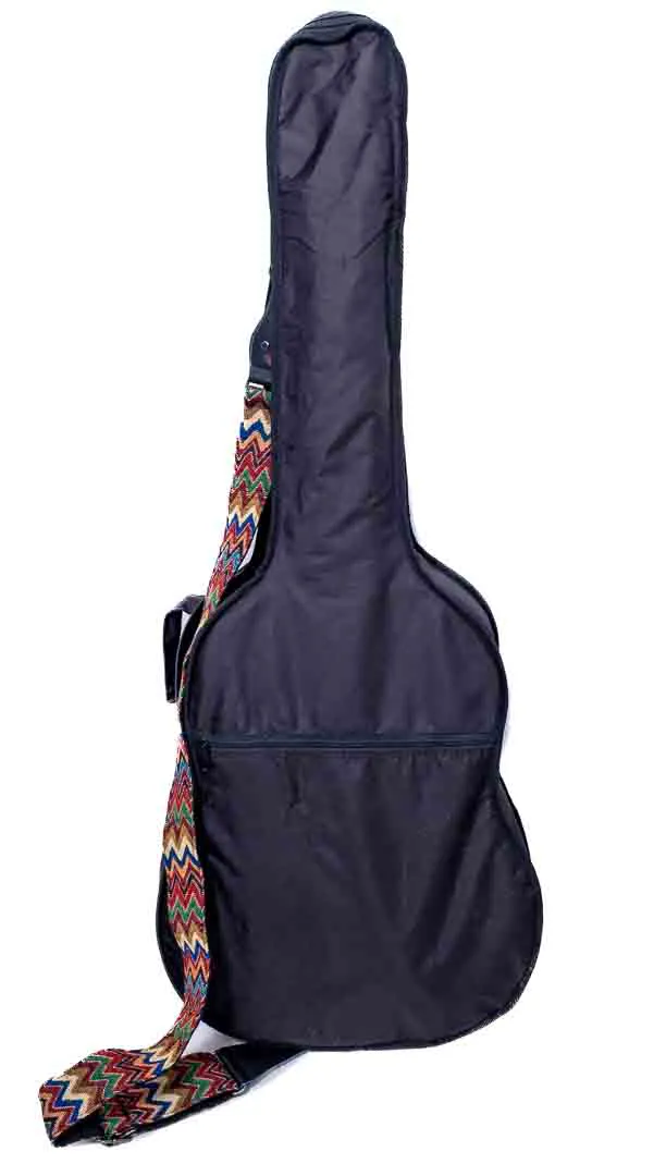 Gitarre C. Giant mit Gitarrengurt, Stimmgerät, Tasche und Bedienungsanleitung – Bild 2