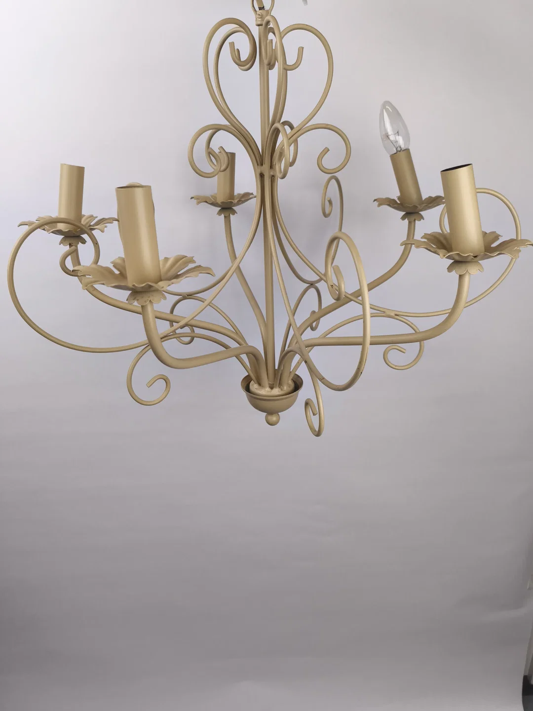 romantischer Luster, Metall – Bild 2