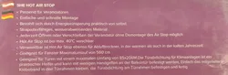 SHE Hot Air Stop - Verandatürabdeckung für mobile Klimageräte - Bild 3