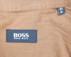 Boss Herren Hemd braun Gr. 41 - Bild 4